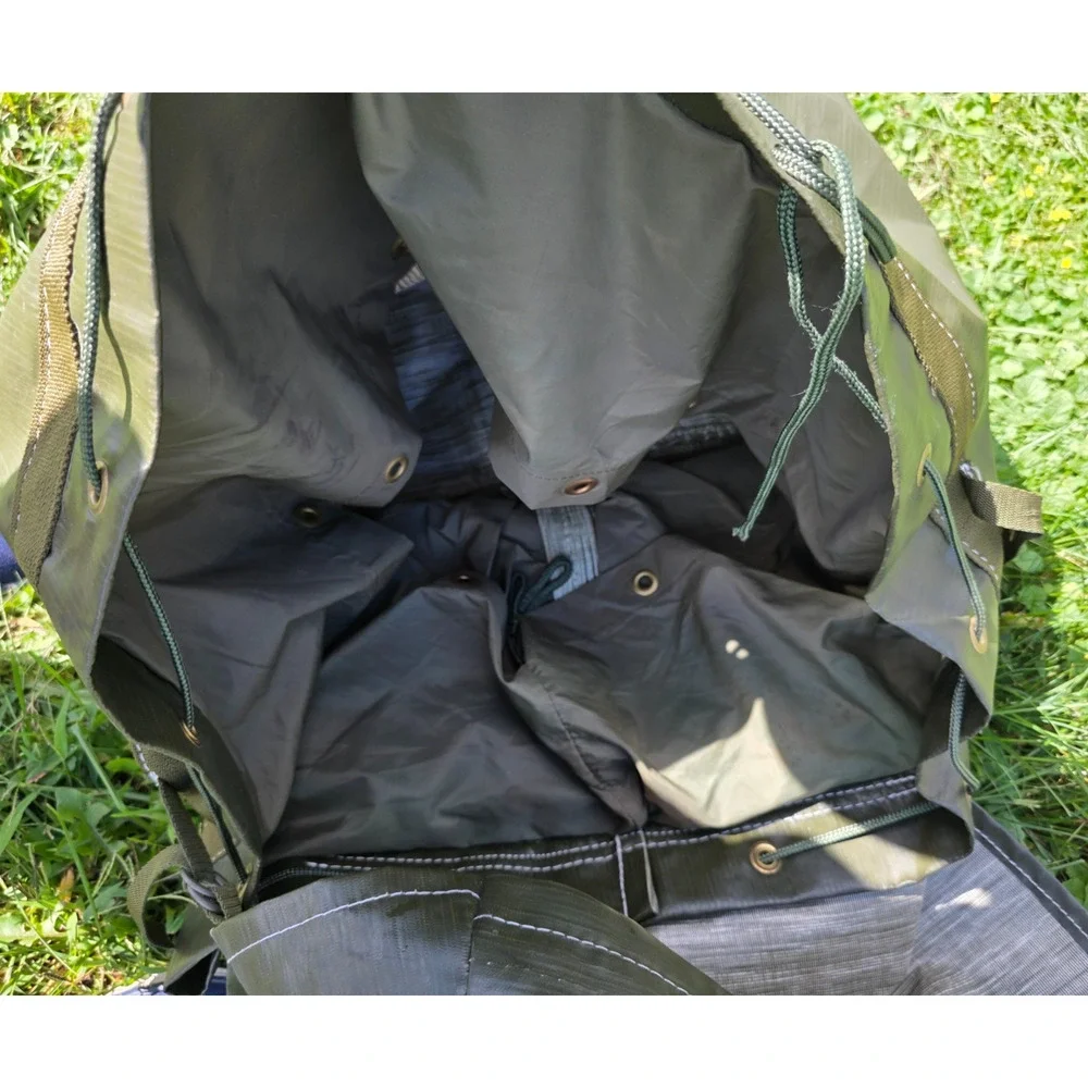 Czech M85 Rubberized Military Dual Access Duffel Bag Transport Bag, Olive Color